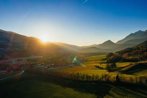Sonnenuntergang  Aich Amade by Alpenidyll Apartments