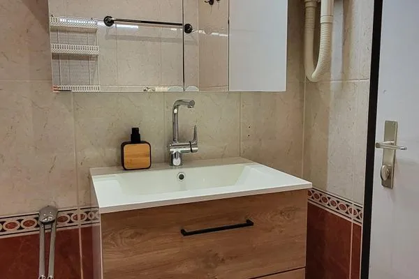 Badezimmer mit WC  Bergidyll 8 by Alpenidyll Apartments