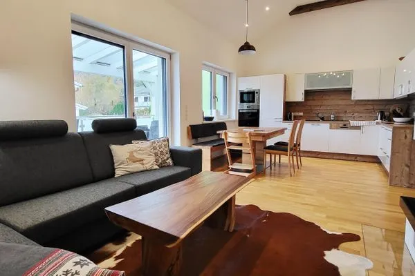 Wohn- und Essbereich  LandLiebe Aich by Alpenidyll Apartments