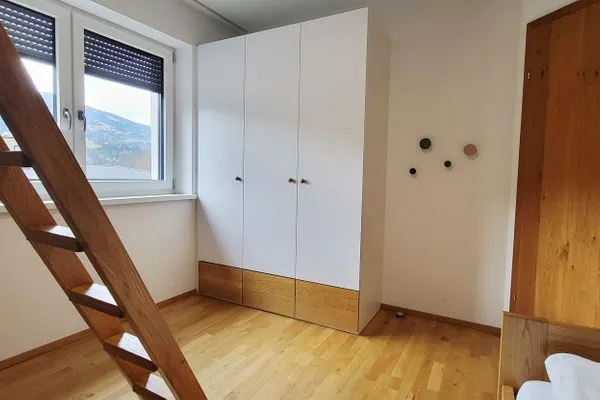 Schlafzimmer 2, Etagenbett für 3 Personen  LandLiebe Aich by Alpenidyll Apartments