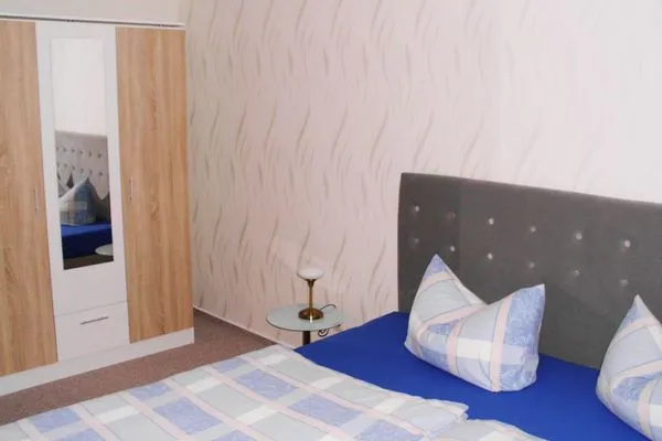 Schlafzimmer  Ferienwohnung in Boddennähe