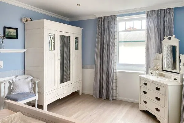 Schlafzimmer  Villa Hansa App. A2 - perfekter Blick über die Dünen auf die Lübecker Bucht