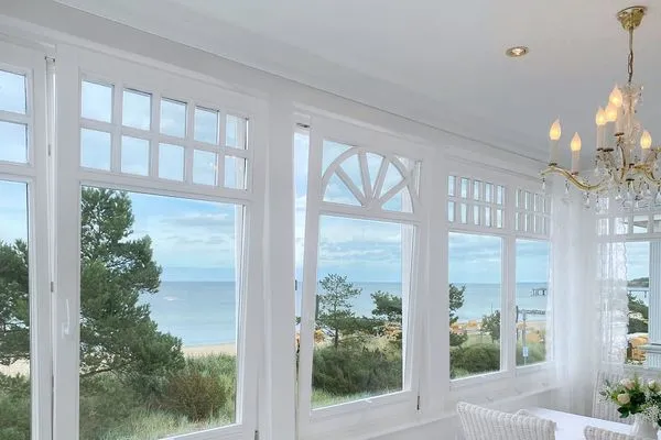 Meerblick  Villa Hansa App. A2 - perfekter Blick über die Dünen auf die Lübecker Bucht