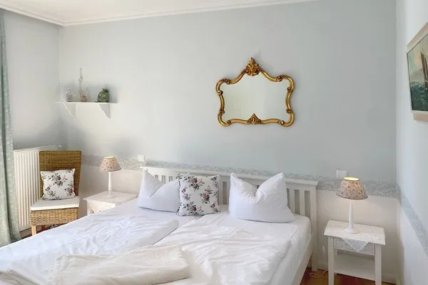 Schlafzimmer  Villa Hansa App. B1 - Ferienwohnung mit atemberaubendem Blick auf die Ostsee