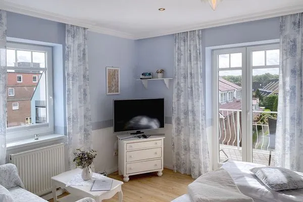 Wohnzimmer  Villa Hansa App. C3 - Meerzeit für zwei Personen