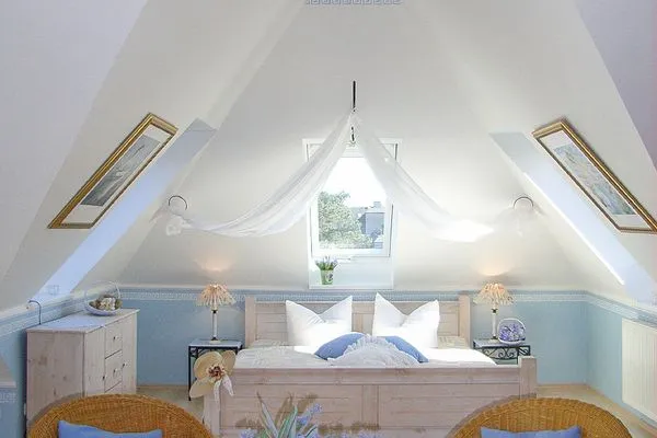 Wohnzimmer  Haus Anholt App. 39 - großzügige Studiowohnung in der Strandallee mit Teilmeerblick