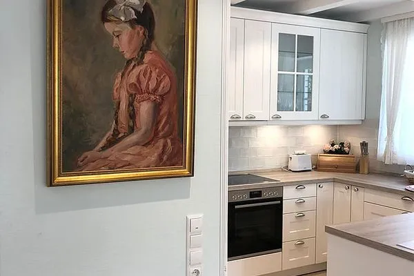 Küche / Küchenzeile  Unser Sommerhaus - Ferienhaus mit Garten, Balkonen & Sonnenterrasse