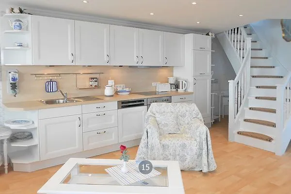   Haus Midsommer App. 15 - Penthouse über drei Ebenen – Meerblick & Strandkorb auf der Dachterrasse