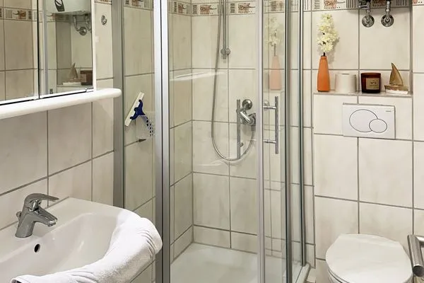 Badezimmer Haus Diana Ferienwohnung „Wattenmeer"
