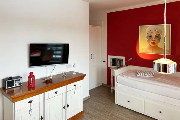 Wohnzimmer Haus Diana Ferienwohnung „Wattenmeer"