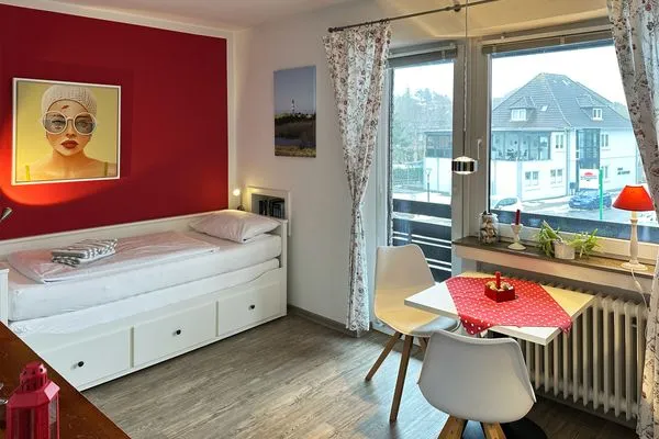 Wohnzimmer Haus Diana Ferienwohnung „Wattenmeer"