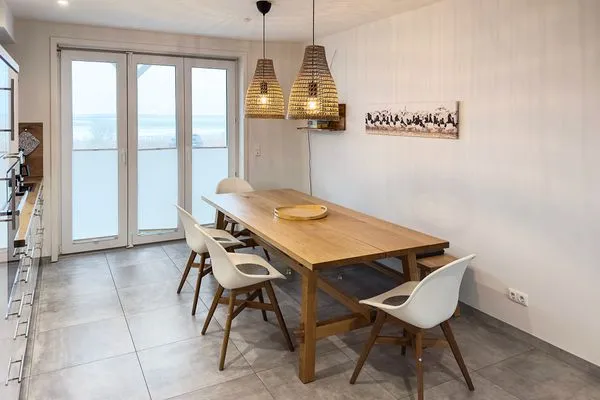 Wohnzimmer Haus *Weiße Düne* Ferienwohnung Weiße Düne 4