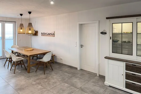 Küche / Küchenzeile Haus *Weiße Düne* Ferienwohnung Weiße Düne 4