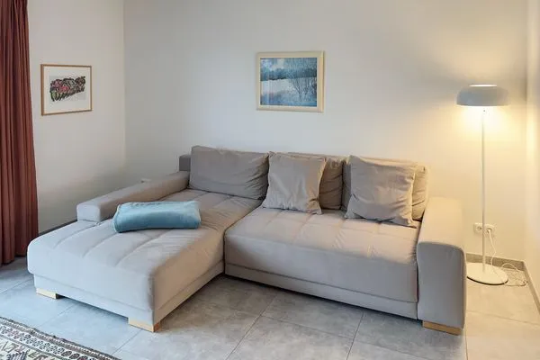 Wohnzimmer Haus *Weiße Düne* Ferienwohnung Weiße Düne 4