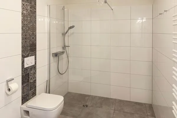 Badezimmer Haus *Weiße Düne* Ferienwohnung Weiße Düne 4
