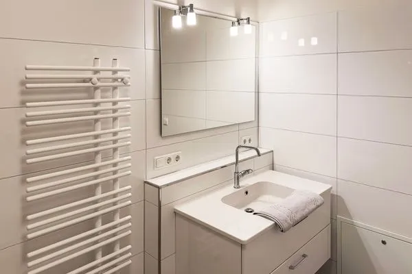 Badezimmer Haus *Weiße Düne* Ferienwohnung Weiße Düne 4