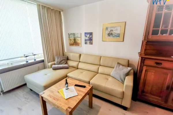 Wohnzimmer Ferienhaus Seeblick Ferienwohnung Catharina