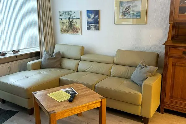 Wohnzimmer Ferienhaus Seeblick Ferienwohnung Catharina