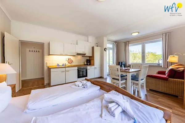 Wohnzimmer Haus am Hövt Ferienwohnung 4