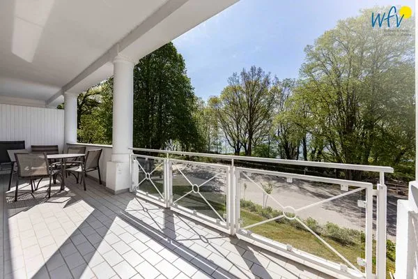 Balkon Haus am Hövt Ferienwohnung 5