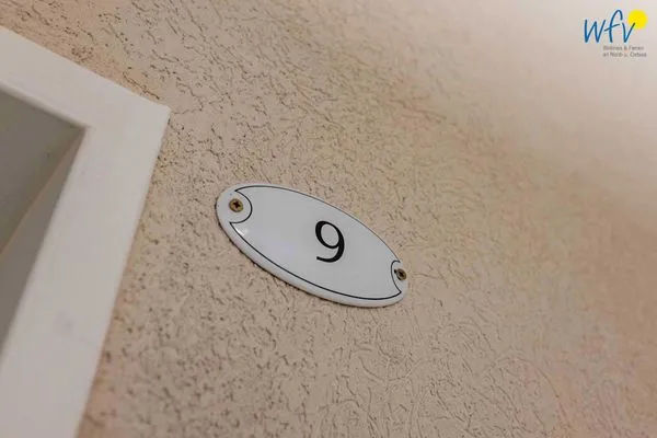 Dekoratives Detail Haus am Hövt Ferienwohnung 9