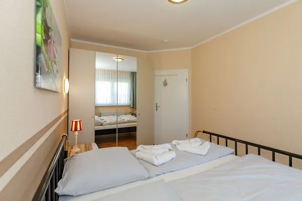 Schlafzimmer  Ferienwohnung Lust auf Urlaub