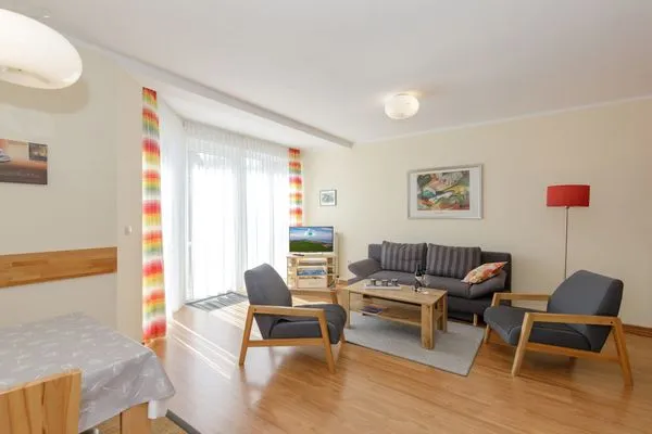 Wohnzimmer  Ferienwohnung Lust auf Urlaub