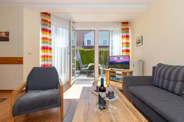 Wohnzimmer  Ferienwohnung Lust auf Urlaub