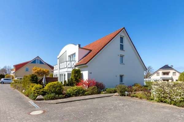 Fassade / Eingang  Ferienwohnung Lust auf Urlaub