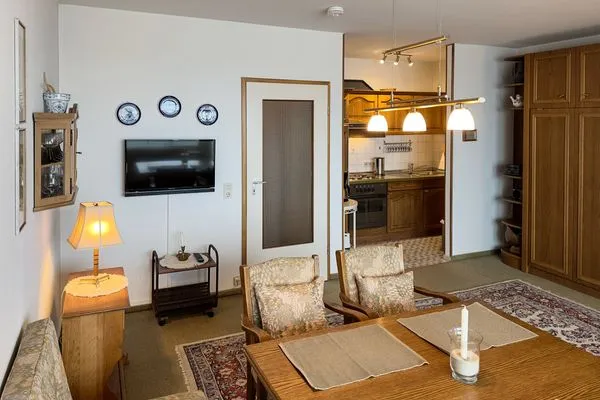 Wohnzimmer Haus Leitfeuer Ferienwohnung „Blick 19"