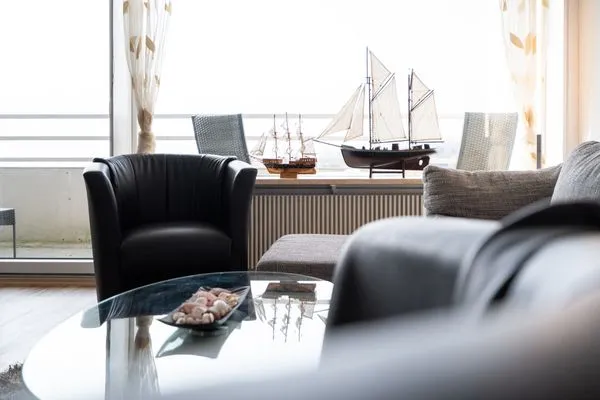 Wohnzimmer Ferienpark Sierksdorf App.461 - Strandlage