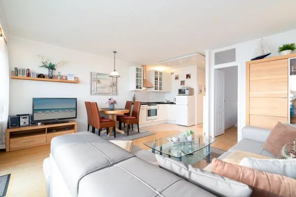 Wohnzimmer Ferienpark Sierksdorf App.537 - Strandlage