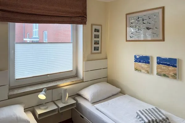 Schlafzimmer Haus Kap Hoorn Ferienwohnung Seeblick