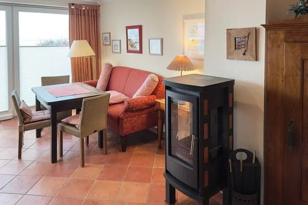 Wohnzimmer Haus Kap Hoorn Ferienwohnung Seeblick