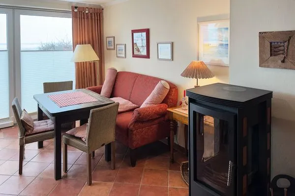 Wohnzimmer Haus Kap Hoorn Ferienwohnung Seeblick