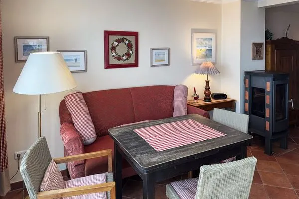 Wohnzimmer Haus Kap Hoorn Ferienwohnung Seeblick