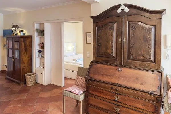 Wohnzimmer Haus Kap Hoorn Ferienwohnung Seeblick