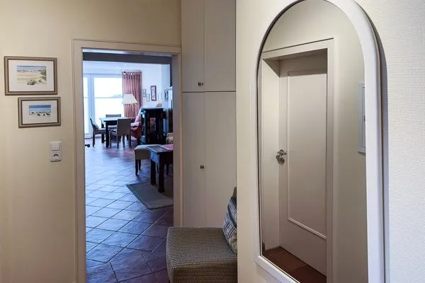 Wohnzimmer Haus Kap Hoorn Ferienwohnung Seeblick