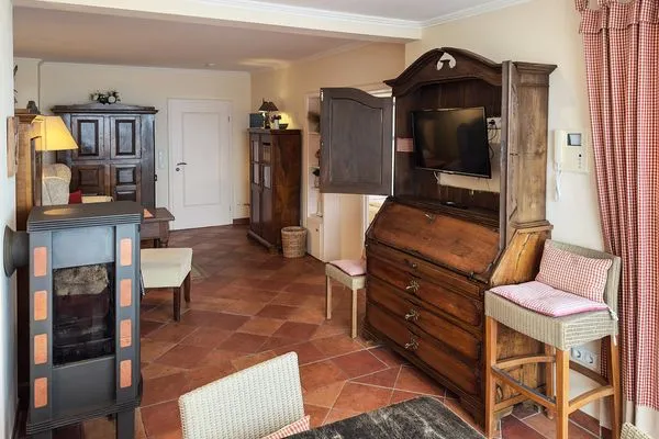 Wohnzimmer Haus Kap Hoorn Ferienwohnung Seeblick