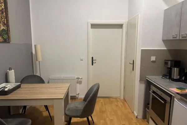 Küche / Küchenzeile  Gemütliches Appartement "Gudrun" in Halle inklusive Parkplatz