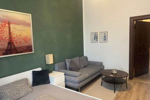 Schlafzimmer  Gemütliches Appartement "Gudrun" in Halle inklusive Parkplatz