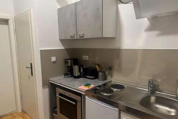 Küche / Küchenzeile  Gemütliches Appartement "Gudrun" in Halle inklusive Parkplatz