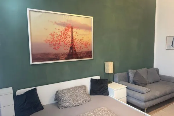 Schlafzimmer  Gemütliches Appartement "Gudrun" in Halle inklusive Parkplatz