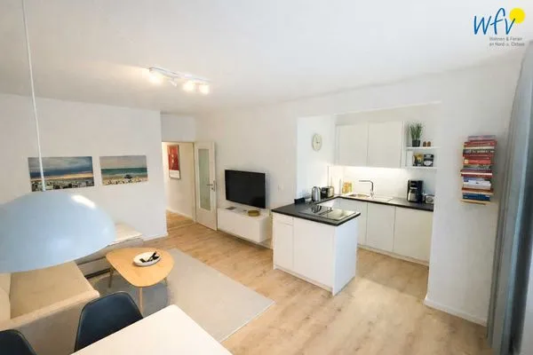 Küche / Küchenzeile Haus Anton-Günther-Straße 16 Ferienwohnung Strandglück