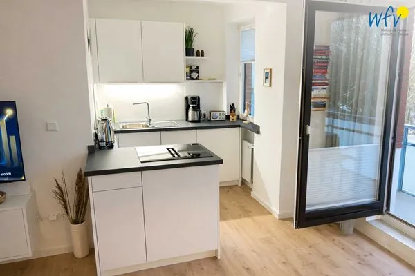 Wohnzimmer Haus Anton-Günther-Straße 16 Ferienwohnung Strandglück