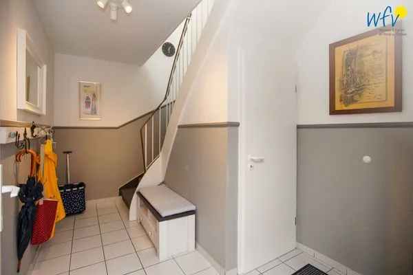 Flur Haus Franz-Habich-Straße 9 Ferienwohnung Peiter Blik