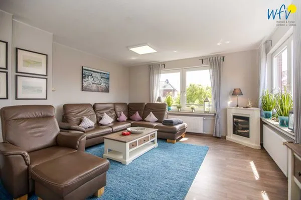 Wohnzimmer Haus Franz-Habich-Straße 9 Ferienwohnung Peiter Blik