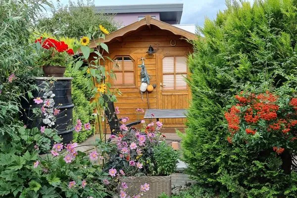 Garten  Ferienwohnung Kollwitz -  ganz nah am Sassnitzer Stadthafen