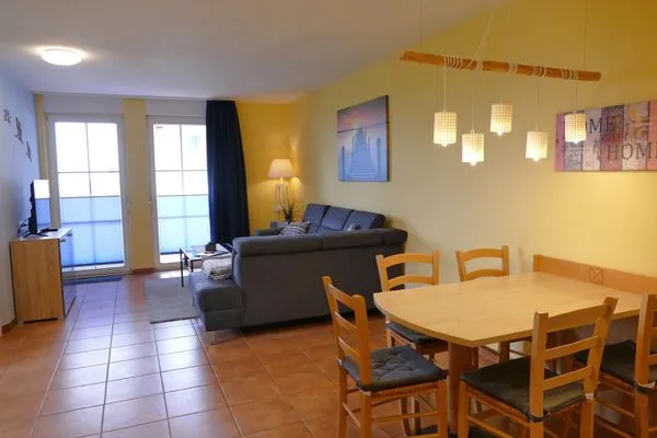 Wohnzimmer  Ferienwohnung Kranichglück - im Herzen der Halbinsel Jasmund