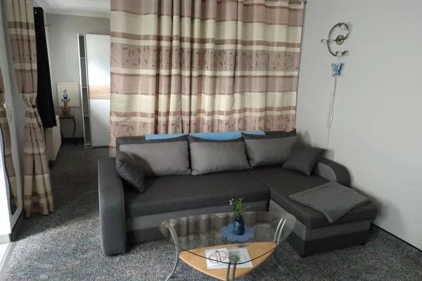 Wohnzimmer  Ferienwohnung Montag - in der historischen Altstadt